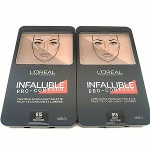 2 L'OREAL INFALLIBLE PRO CONTOUR PALLETTE 815